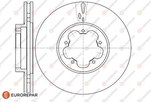 EUROREPAR 1618889280 - Kočioni disk www.molydon.hr