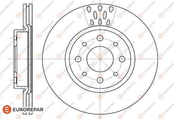 EUROREPAR 1618884280 - Kočioni disk www.molydon.hr