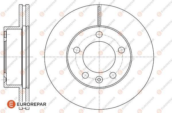 EUROREPAR 1618885880 - Kočioni disk www.molydon.hr