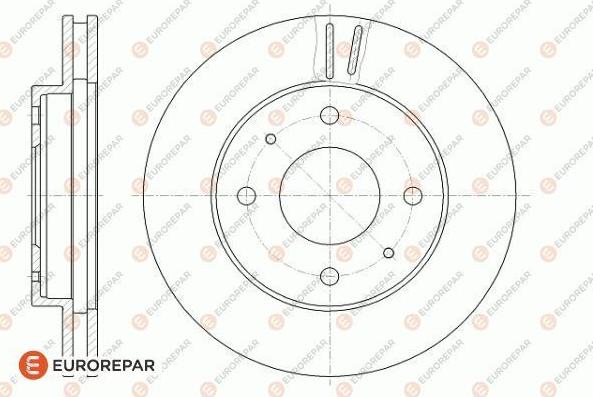 EUROREPAR 1618885380 - Kočioni disk www.molydon.hr