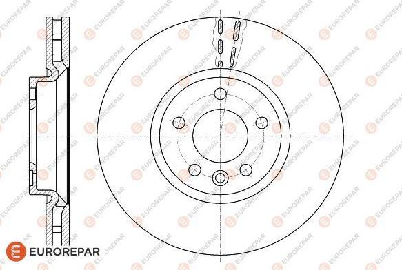 EUROREPAR 1618886880 - Kočioni disk www.molydon.hr