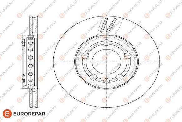 EUROREPAR 1618888080 - Kočioni disk www.molydon.hr