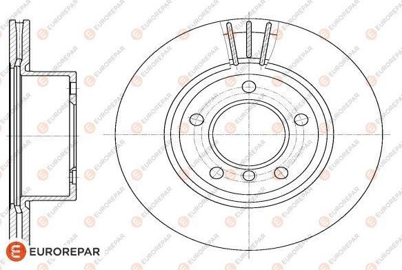 EUROREPAR 1618888380 - Kočioni disk www.molydon.hr