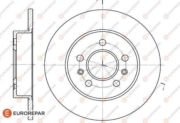 EUROREPAR 1618888280 - Kočioni disk www.molydon.hr