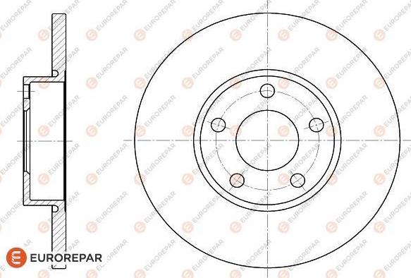 EUROREPAR 1618883080 - Kočioni disk www.molydon.hr