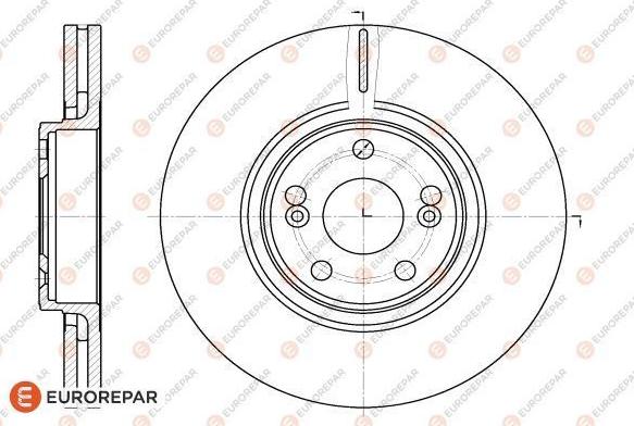 EUROREPAR 1618887980 - Kočioni disk www.molydon.hr