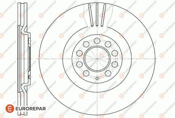 EUROREPAR 1618887180 - Kočioni disk www.molydon.hr