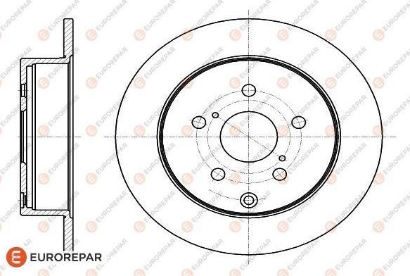 EUROREPAR 1618887780 - Kočioni disk www.molydon.hr