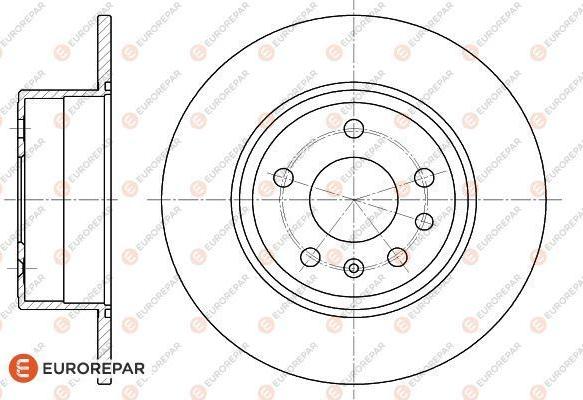 EUROREPAR 1618874980 - Kočioni disk www.molydon.hr