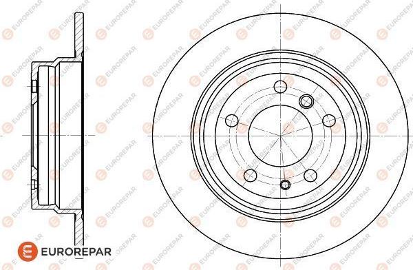 EUROREPAR 1618874380 - Kočioni disk www.molydon.hr