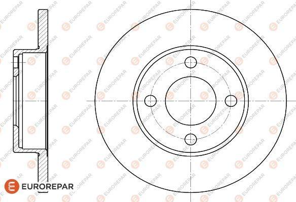 EUROREPAR 1618875680 - Kočioni disk www.molydon.hr