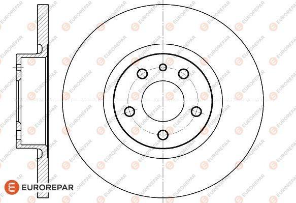 EUROREPAR 1618876380 - Kočioni disk www.molydon.hr