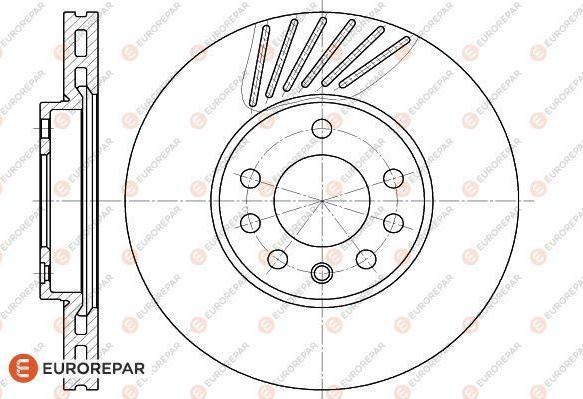 EUROREPAR 1618876780 - Kočioni disk www.molydon.hr