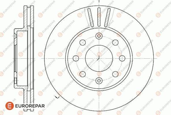 EUROREPAR 1618870280 - Kočioni disk www.molydon.hr