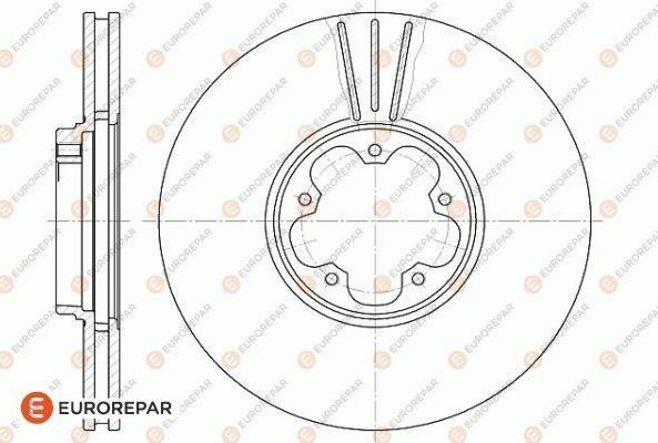 EUROREPAR 1618871580 - Kočioni disk www.molydon.hr