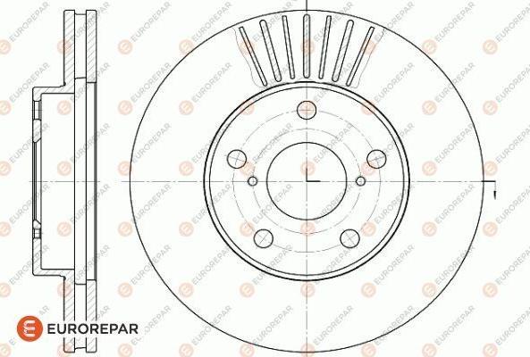 EUROREPAR 1618871880 - Kočioni disk www.molydon.hr