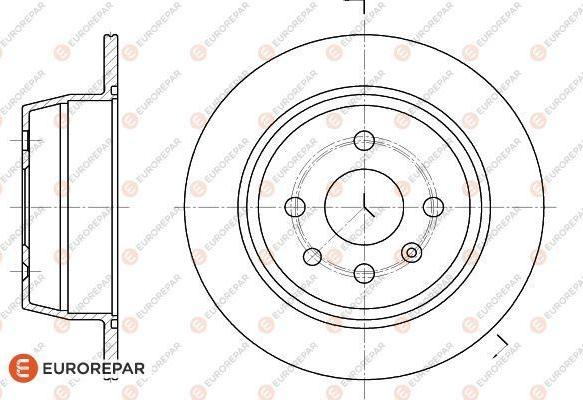 EUROREPAR 1618878680 - Kočioni disk www.molydon.hr