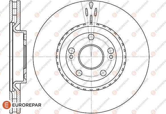 EUROREPAR 1618878180 - Kočioni disk www.molydon.hr