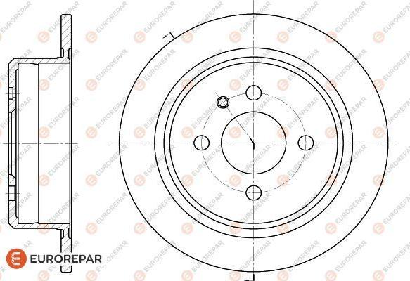 EUROREPAR 1618873380 - Kočioni disk www.molydon.hr