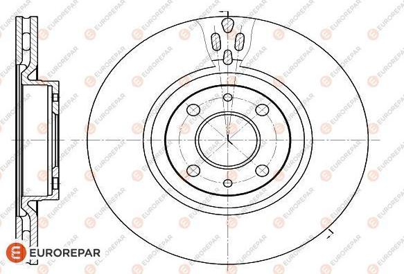 EUROREPAR 1618877980 - Kočioni disk www.molydon.hr