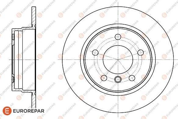 EUROREPAR 1618877480 - Kočioni disk www.molydon.hr