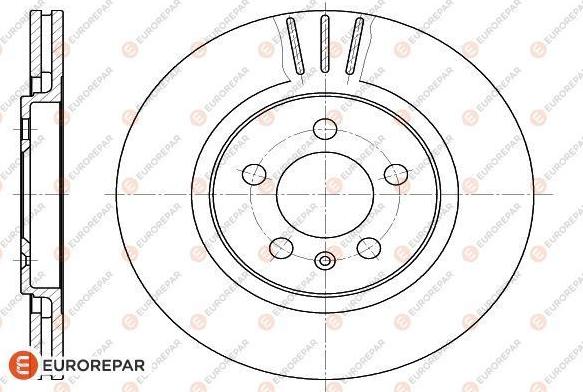 EUROREPAR 1618877880 - Kočioni disk www.molydon.hr