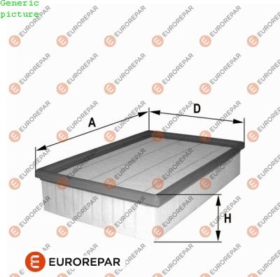 EUROREPAR 1680346980 - Filter za zrak www.molydon.hr