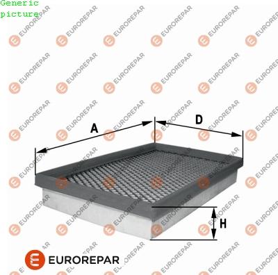 EUROREPAR 1680351180 - Filter za zrak www.molydon.hr