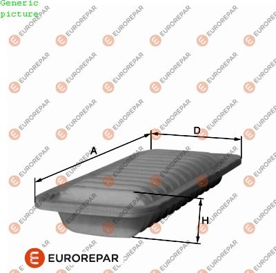 EUROREPAR 1680330180 - Filter za zrak www.molydon.hr