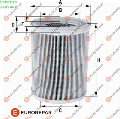 EUROREPAR 1680332280 - Filter za zrak www.molydon.hr