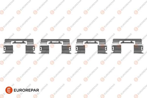 EUROREPAR 1682487080 - Komplet pribora, Pločica disk kočnice www.molydon.hr