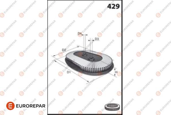 EUROREPAR 1682343880 - Filter za zrak www.molydon.hr