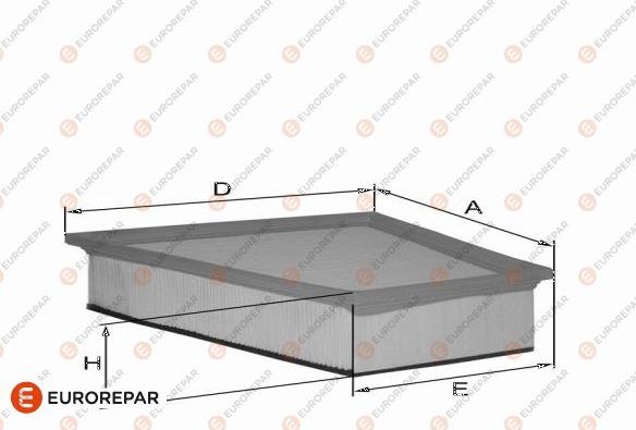 EUROREPAR 1682269580 - Filter za zrak www.molydon.hr