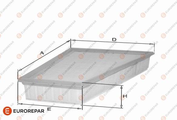 EUROREPAR 1682264980 - Filter za zrak www.molydon.hr