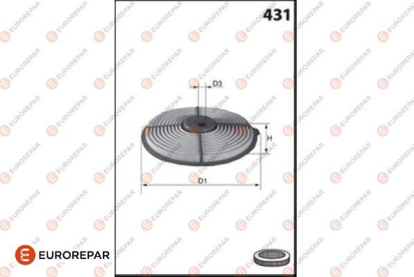 EUROREPAR 1682260080 - Filter za zrak www.molydon.hr