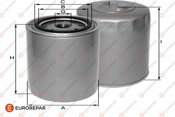 EUROREPAR 1682288280 - Filter za ulje www.molydon.hr