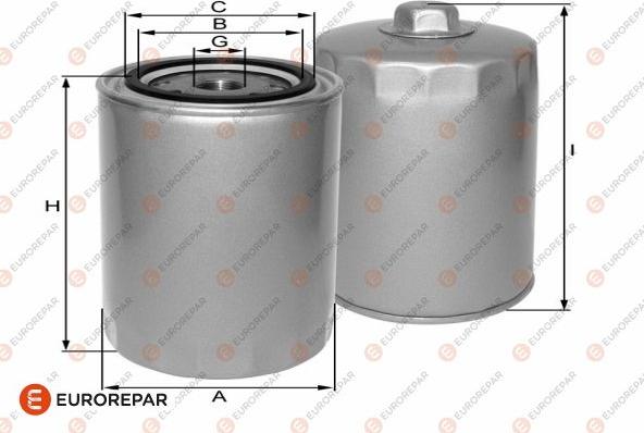 EUROREPAR 1682272580 - Filter za ulje www.molydon.hr