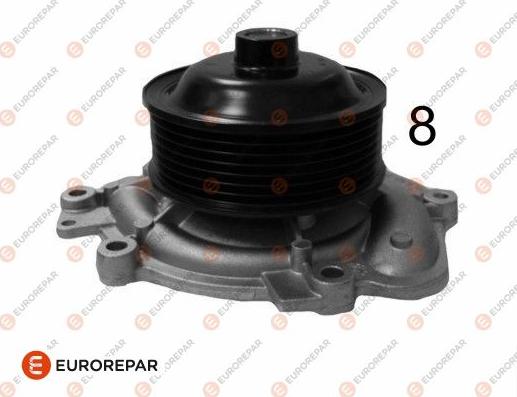 EUROREPAR 1635180280 - Vodena pumpa www.molydon.hr