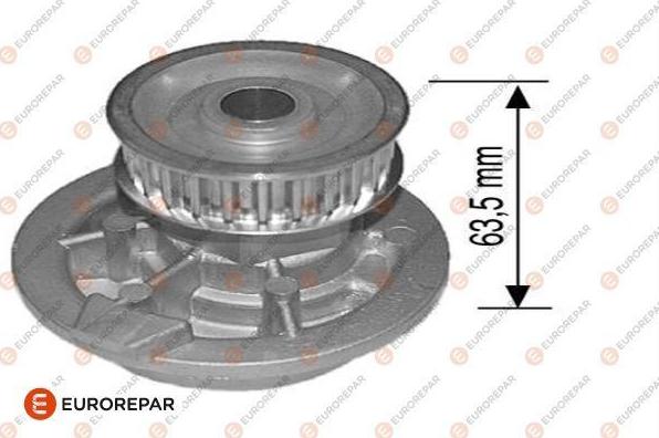 EUROREPAR 1623111980 - Vodena pumpa www.molydon.hr