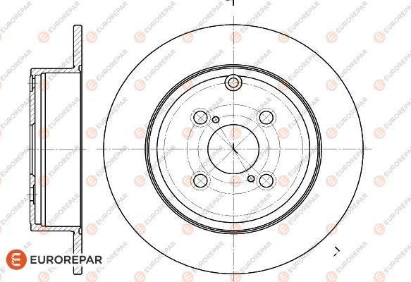 EUROREPAR 1622809180 - Kočioni disk www.molydon.hr