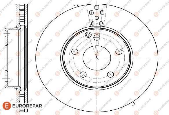 EUROREPAR 1622809780 - Kočioni disk www.molydon.hr