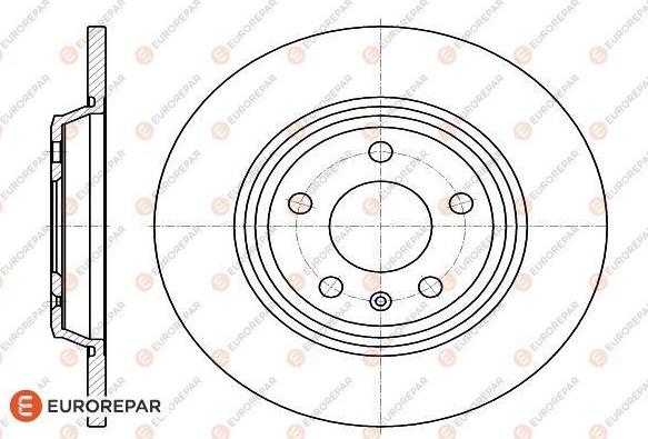 EUROREPAR 1622805980 - Kočioni disk www.molydon.hr