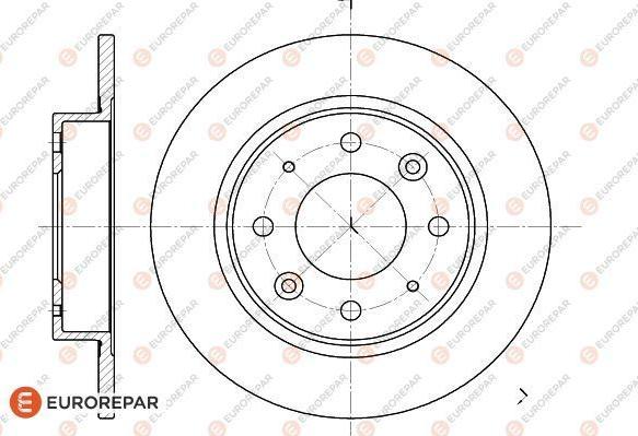 EUROREPAR 1622805280 - Kočioni disk www.molydon.hr