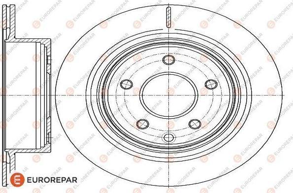 EUROREPAR 1622806680 - Kočioni disk www.molydon.hr