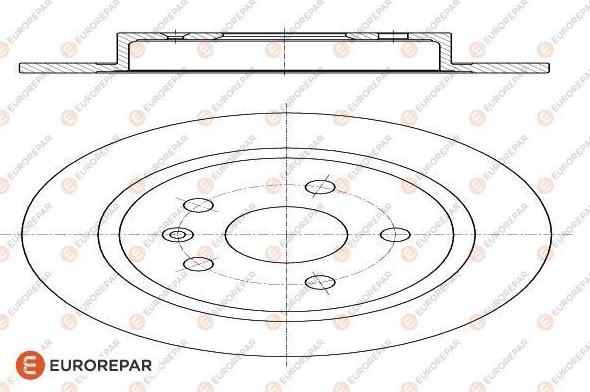 EUROREPAR 1622806080 - Kočioni disk www.molydon.hr