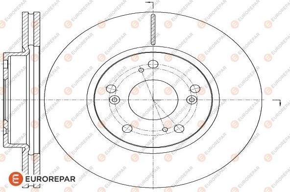 EUROREPAR 1622806780 - Kočioni disk www.molydon.hr