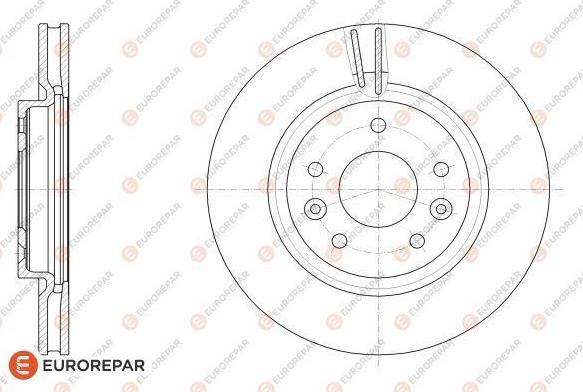 EUROREPAR 1622808580 - Kočioni disk www.molydon.hr