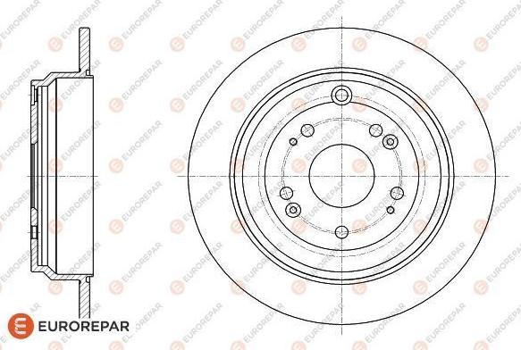 EUROREPAR 1622808780 - Kočioni disk www.molydon.hr