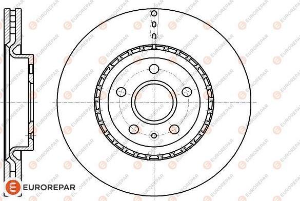 EUROREPAR 1622807980 - Kočioni disk www.molydon.hr