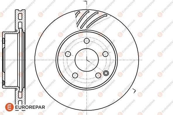 EUROREPAR 1622807680 - Kočioni disk www.molydon.hr